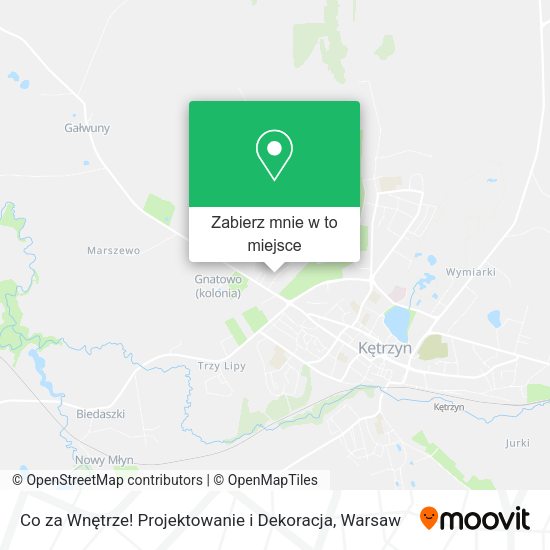 Mapa Co za Wnętrze! Projektowanie i Dekoracja