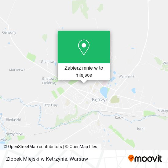 Mapa Zlobek Miejski w Ketrzynie