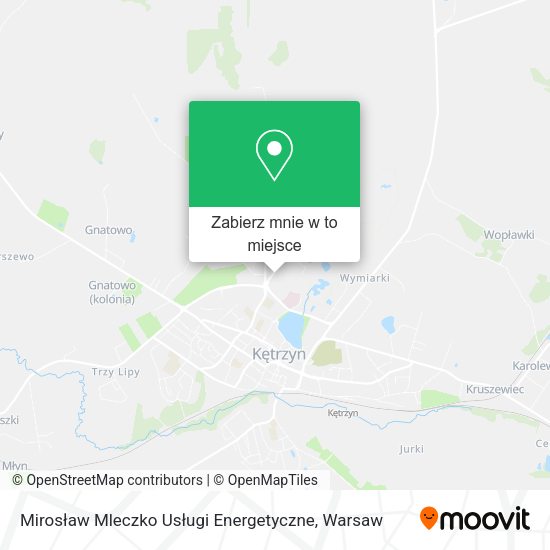 Mapa Mirosław Mleczko Usługi Energetyczne