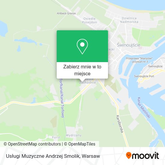 Mapa Usługi Muzyczne Andrzej Smolik