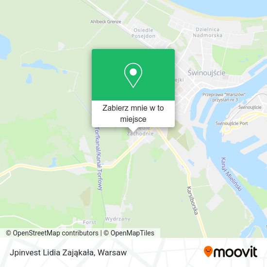 Mapa Jpinvest Lidia Zająkała