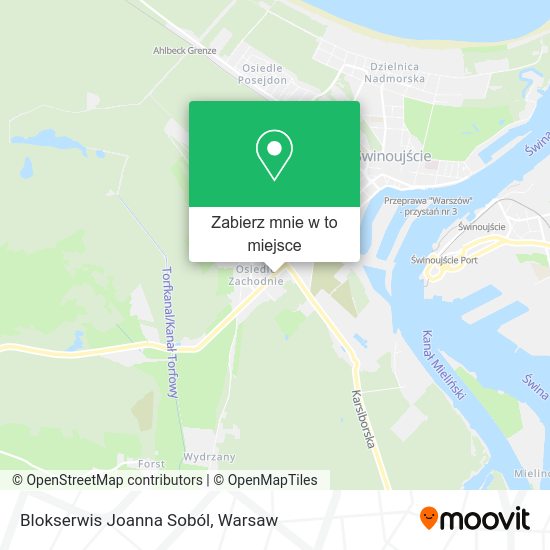 Mapa Blokserwis Joanna Soból