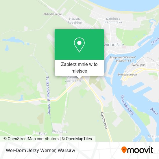 Mapa Wer-Dom Jerzy Werner