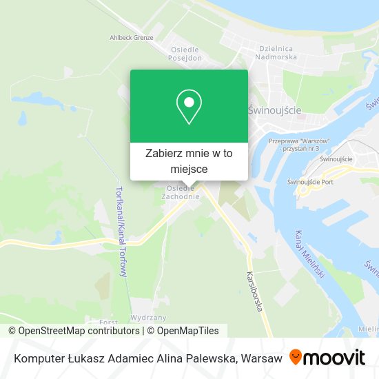 Mapa Komputer Łukasz Adamiec Alina Palewska