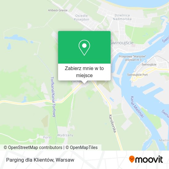 Mapa Parging dla Klientów