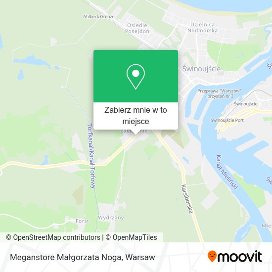 Mapa Meganstore Małgorzata Noga