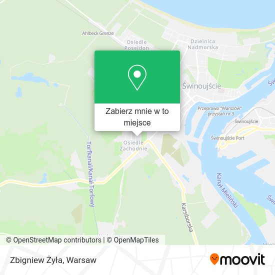 Mapa Zbigniew Żyła