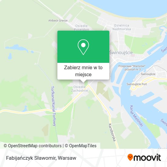 Mapa Fabijańczyk Sławomir