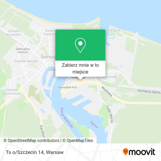 Mapa Ts o/Szczecin 14