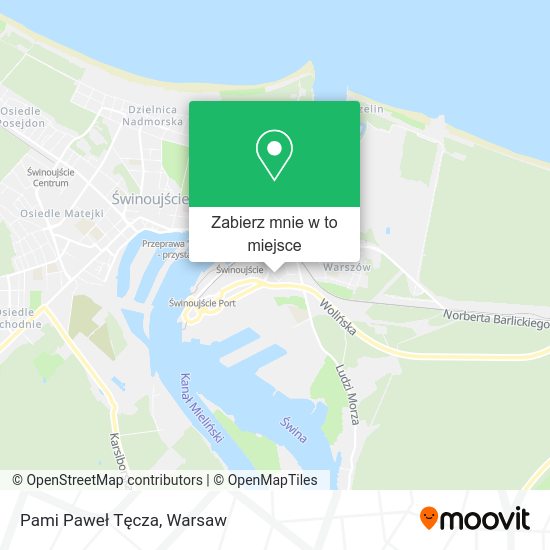 Mapa Pami Paweł Tęcza