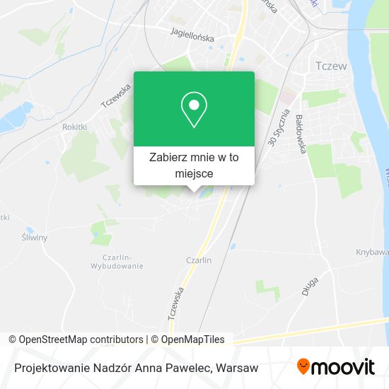 Mapa Projektowanie Nadzór Anna Pawelec