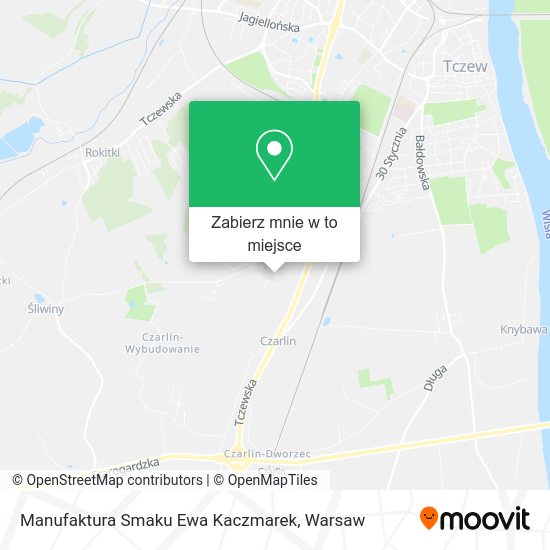 Mapa Manufaktura Smaku Ewa Kaczmarek