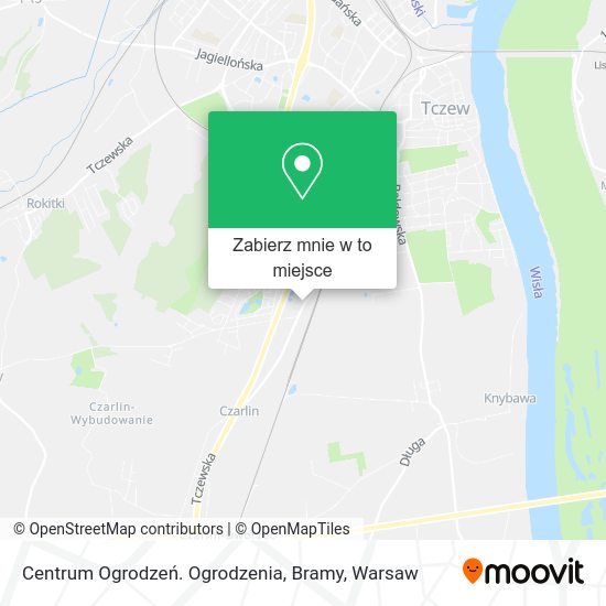 Mapa Centrum Ogrodzeń. Ogrodzenia, Bramy