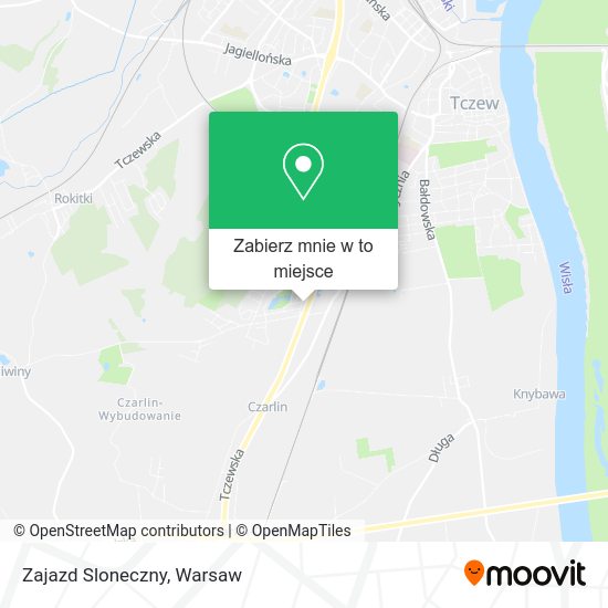 Mapa Zajazd Sloneczny