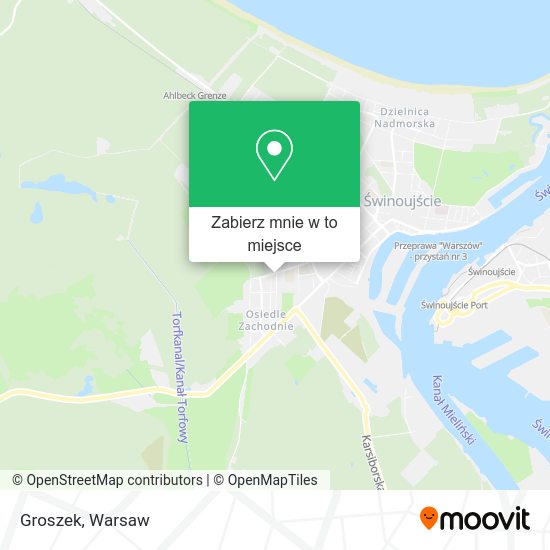 Mapa Groszek