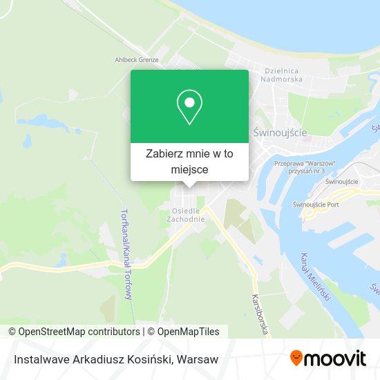 Mapa Instalwave Arkadiusz Kosiński