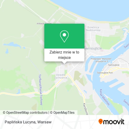 Mapa Paplińska Lucyna