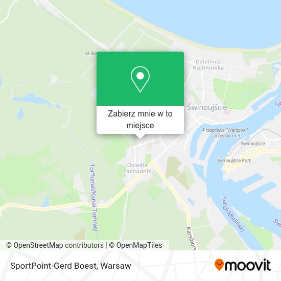 Mapa SportPoint-Gerd Boest