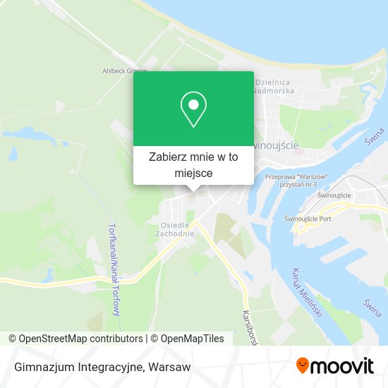 Mapa Gimnazjum Integracyjne