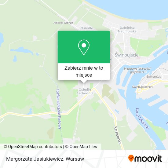 Mapa Małgorzata Jasiukiewicz