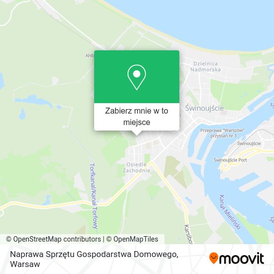 Mapa Naprawa Sprzętu Gospodarstwa Domowego