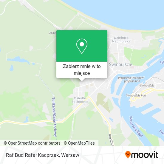 Mapa Raf Bud Rafał Kacprzak