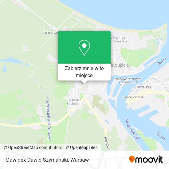 Mapa Dawidex Dawid Szymański