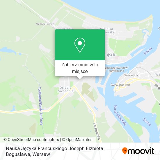 Mapa Nauka Języka Francuskiego Joseph Elżbieta Bogusława