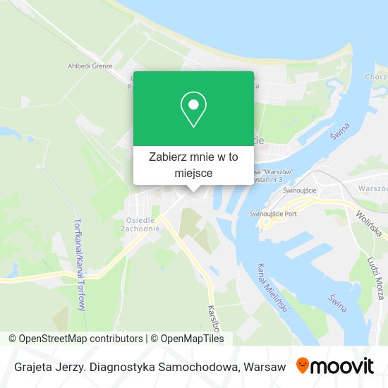 Mapa Grajeta Jerzy. Diagnostyka Samochodowa