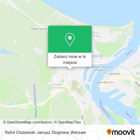 Mapa Rafol Ciszewski Janusz Zbigniew