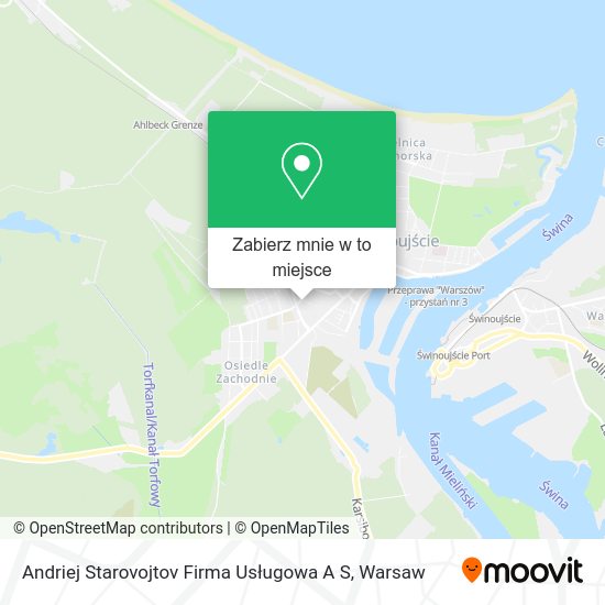 Mapa Andriej Starovojtov Firma Usługowa A S