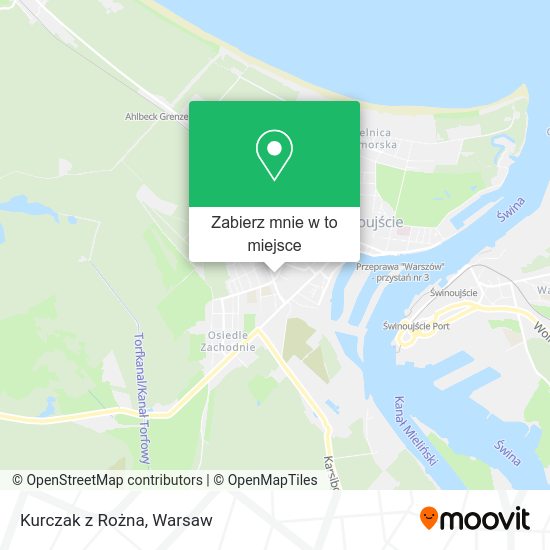 Mapa Kurczak z Rożna