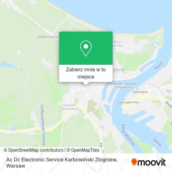 Mapa Ac Dc Electronic Service Karbowiński Zbigniew