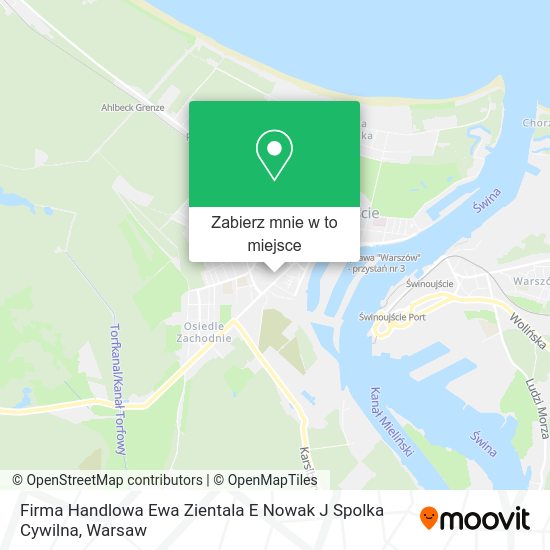 Mapa Firma Handlowa Ewa Zientala E Nowak J Spolka Cywilna