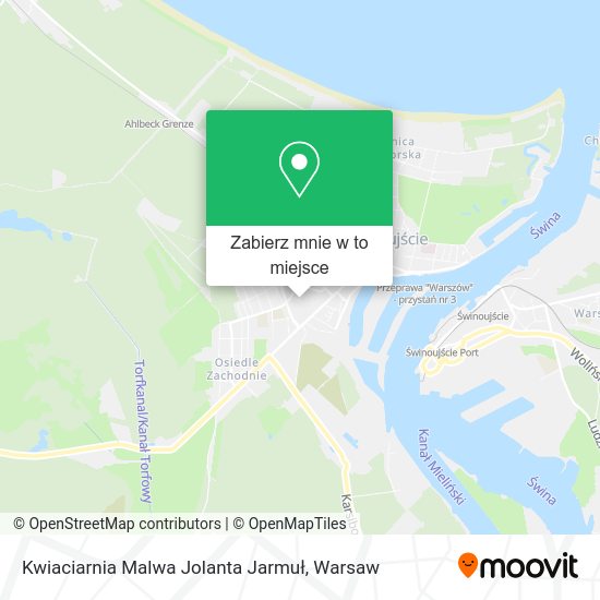 Mapa Kwiaciarnia Malwa Jolanta Jarmuł