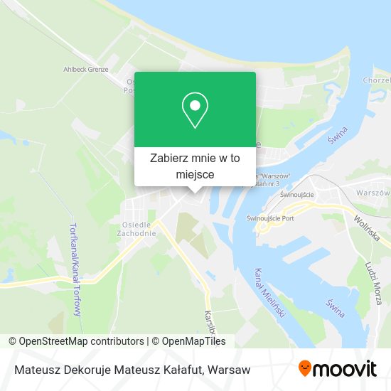 Mapa Mateusz Dekoruje Mateusz Kałafut