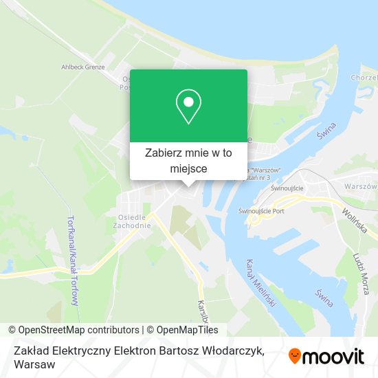 Mapa Zakład Elektryczny Elektron Bartosz Włodarczyk