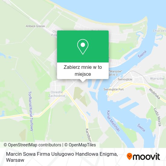 Mapa Marcin Sowa Firma Usługowo Handlowa Enigma