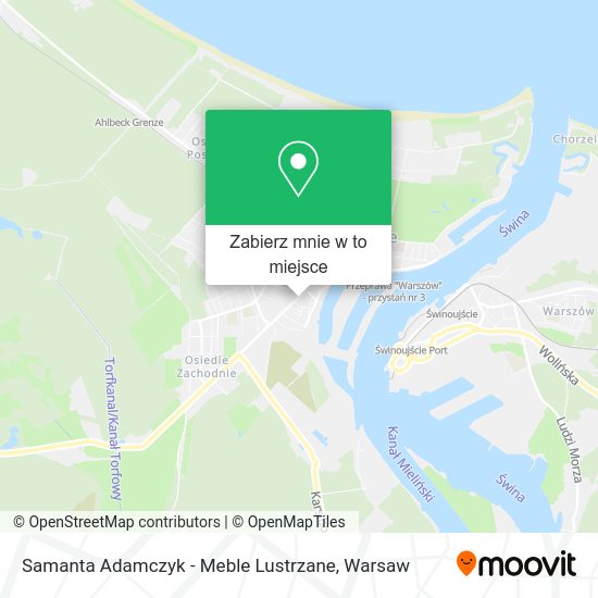 Mapa Samanta Adamczyk - Meble Lustrzane