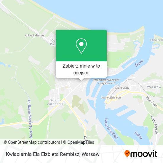 Mapa Kwiaciarnia Ela Elzbieta Rembisz