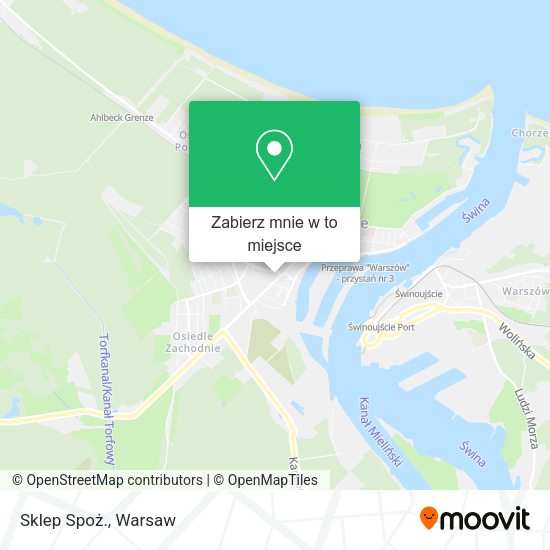 Mapa Sklep Spoż.