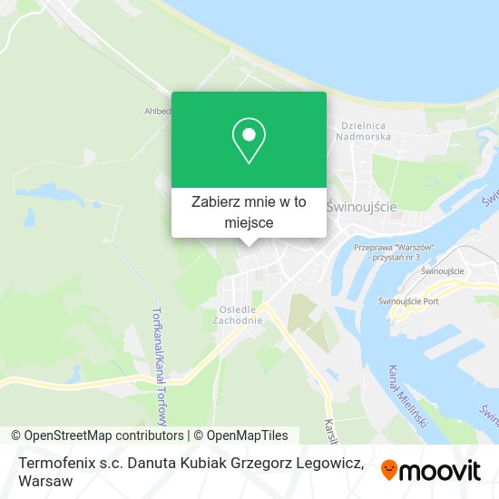 Mapa Termofenix s.c. Danuta Kubiak Grzegorz Legowicz