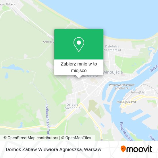 Mapa Domek Zabaw Wiewióra Agnieszka