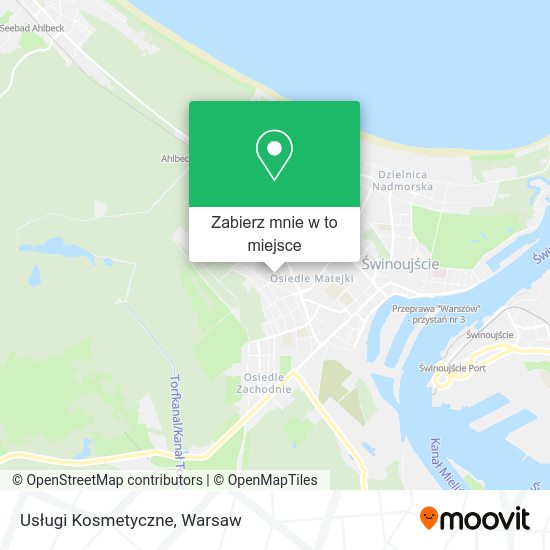 Mapa Usługi Kosmetyczne