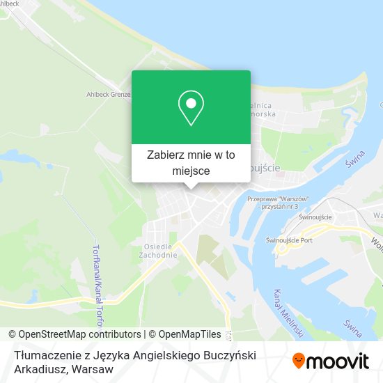 Mapa Tłumaczenie z Języka Angielskiego Buczyński Arkadiusz