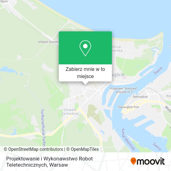 Mapa Projektowanie i Wykonawstwo Robot Teletechnicznych