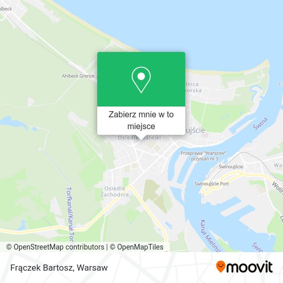 Mapa Frączek Bartosz