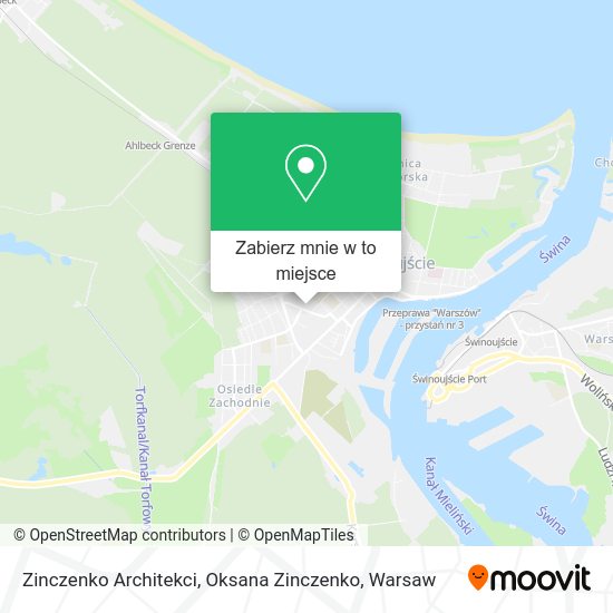 Mapa Zinczenko Architekci, Oksana Zinczenko