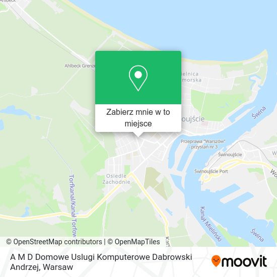 Mapa A M D Domowe Uslugi Komputerowe Dabrowski Andrzej