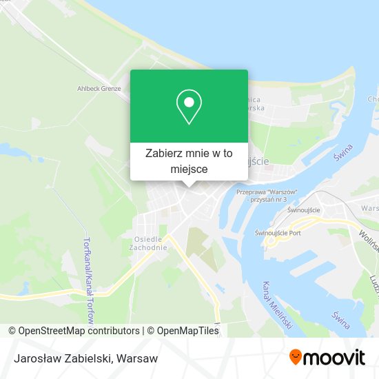 Mapa Jarosław Zabielski